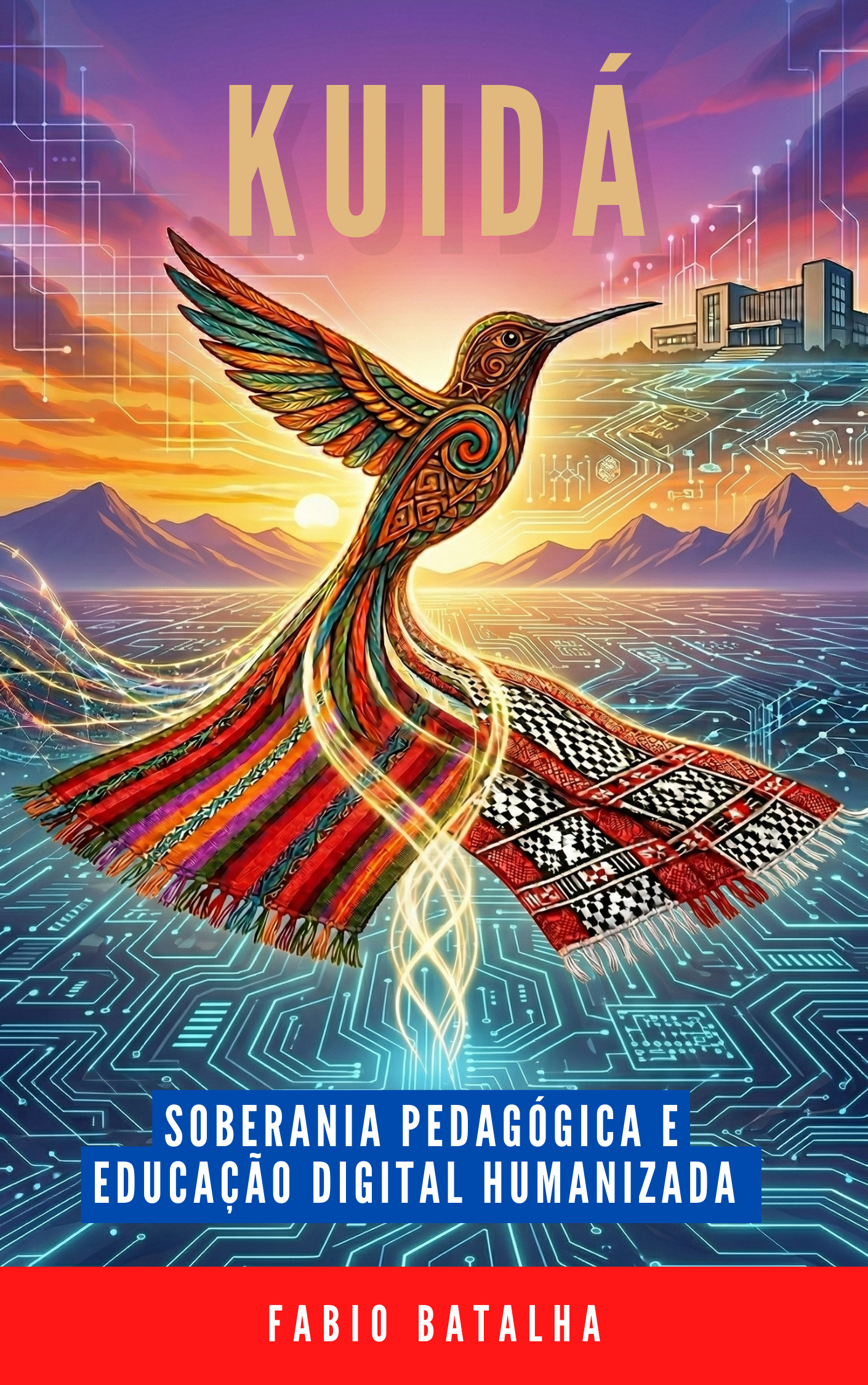 Capa do livro Kuidá: Soberania Pedagógica e Educação Digital Humanizada